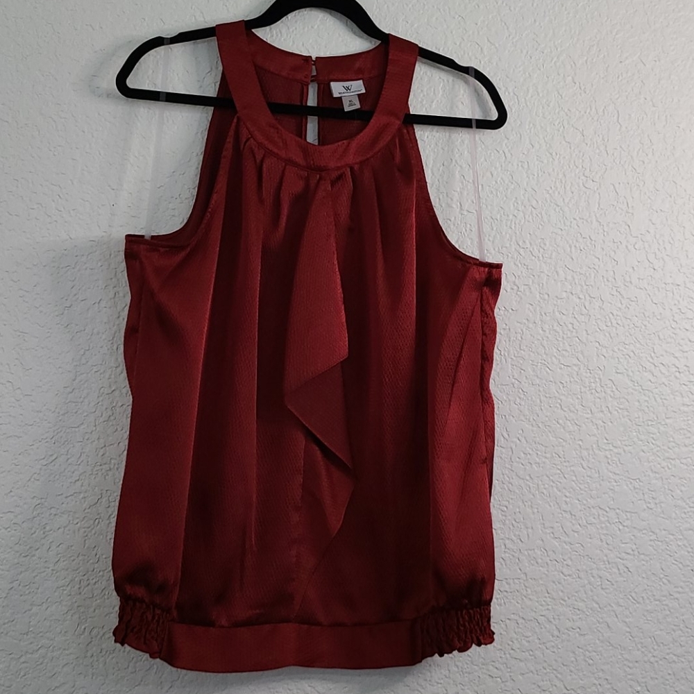 Burgundy Shirt